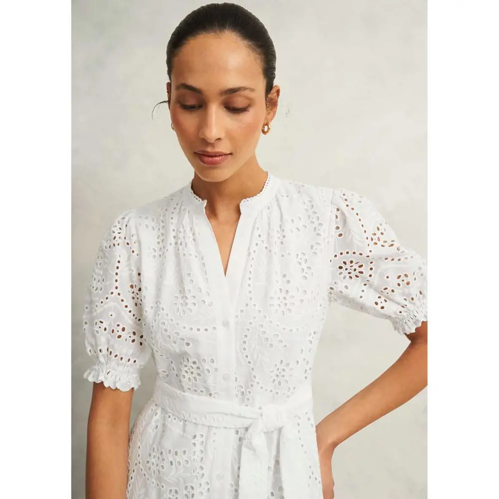 Hobbs Rosanna Broderie Dress